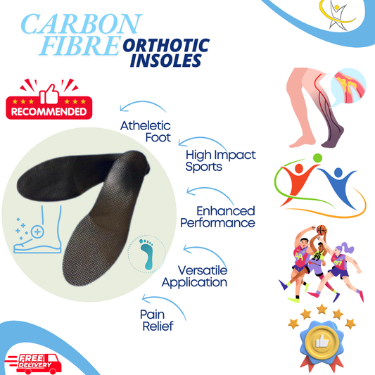 RS ComFortis Orthotic Custom Insole - Carbon Fibre Orthotic Insoles Product Image